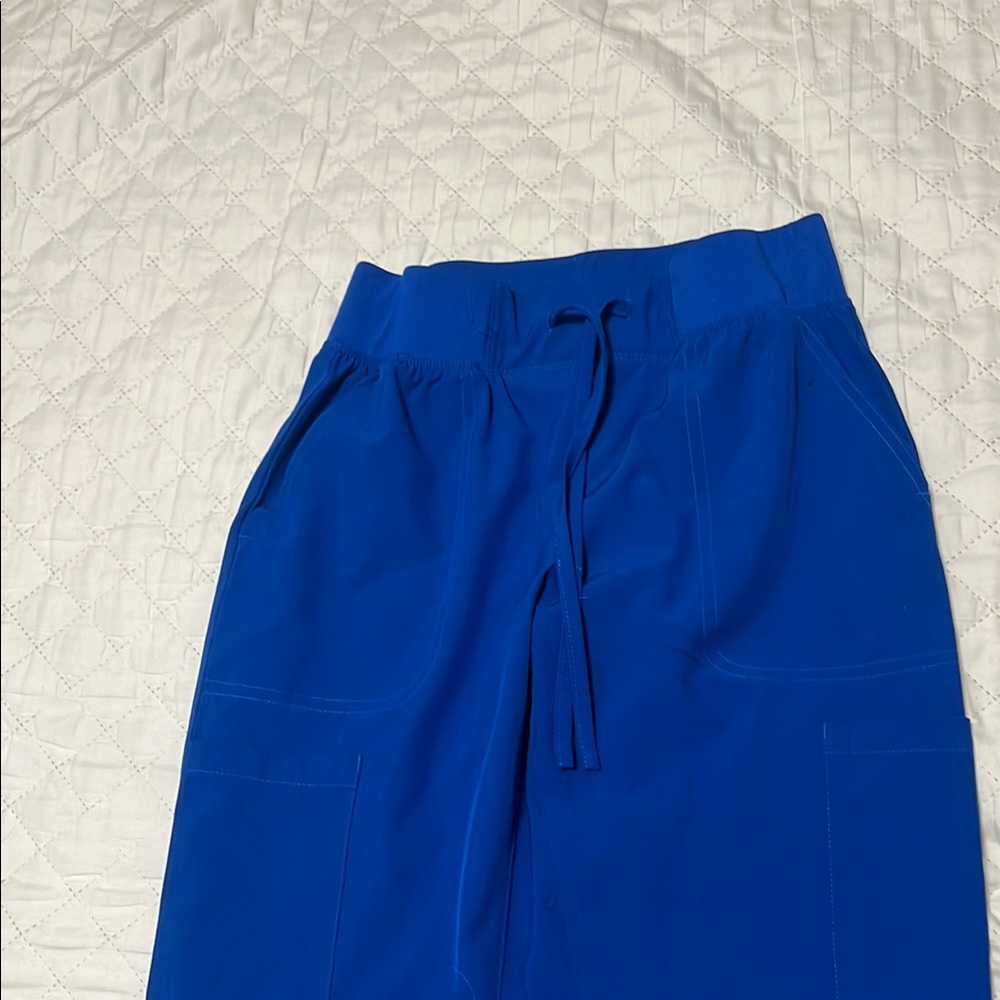 Royal Blue Scrub Joggers